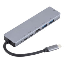 Load image into Gallery viewer, 6 in 1 USB3.1 Type-C to HDMI+RJ45 Docking Station for Nintendo Type-C Docking Station, 6 in 1