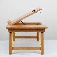 Load image into Gallery viewer, Folding Laptop Desk Bed Card Slot Lifting Type Lazy Computer Desk, Small (50cm) with Drawer, Medium (54cm) with Drawer, Large (72cm) with Drawer