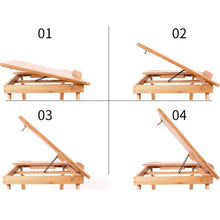 Load image into Gallery viewer, Folding Laptop Desk Bed Card Slot Lifting Type Lazy Computer Desk, Small (50cm) with Drawer, Medium (54cm) with Drawer, Large (72cm) with Drawer