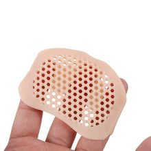 Load image into Gallery viewer, 5 Pairs High Heels Honeycomb Sleeve Breathable Anti-Pain Forefoot Pad, Random Color Delivery
