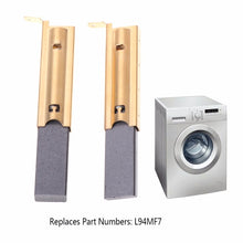 Load image into Gallery viewer, Pairs Washing Machine Motor Carbon Inserts Brushes L94MF7 for Siemens 5x13.5mm, Washing Machine Inserts Brushes