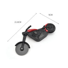 Load image into Gallery viewer, Stainless Steel Motorcycle Shape Pizza Cutter Roller Cutting Pizza Tool, Motorcycle