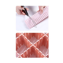 Load image into Gallery viewer, Plastic Drawer Divider Free Combination Classification Storage Board, 4pcs/Pack, 37x7cm, 47x7cm