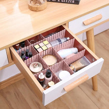 Load image into Gallery viewer, Plastic Drawer Divider Free Combination Classification Storage Board, 4pcs/Pack, 37x7cm, 47x7cm