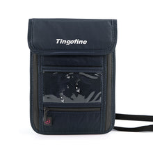 Load image into Gallery viewer, Travel Storage Messenger Passport Bag Multifunctional RFID Anti-Theft Hanging Neck Document Bag Card Bag, 21x16cm