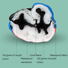 Load image into Gallery viewer, 2020KL Cartoon Dinosaur Pattern Children Anti-Slip And Waterproof Ski Gloves Windproof and Warm Gloves for Cycling Sports