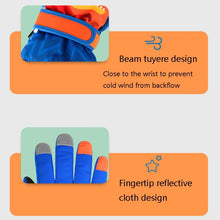Load image into Gallery viewer, 2020KL Cartoon Dinosaur Pattern Children Anti-Slip And Waterproof Ski Gloves Windproof and Warm Gloves for Cycling Sports