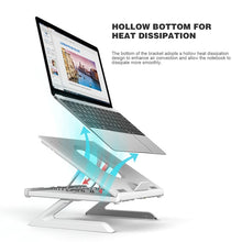 Load image into Gallery viewer, Multifunctional Folding Notebook Stand Monitor Increase Rack, Tripod (White), Tripod (Black), Classic