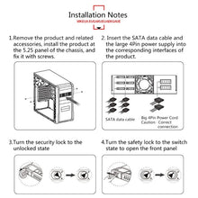 Load image into Gallery viewer, OImaster MR-6601 Six-Bay Optical Drive Hard Disk Box, MR-6601