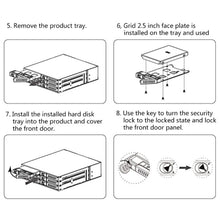 Load image into Gallery viewer, OImaster MR-6601 Six-Bay Optical Drive Hard Disk Box, MR-6601