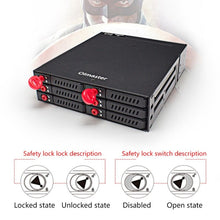 Load image into Gallery viewer, OImaster MR-6601 Six-Bay Optical Drive Hard Disk Box, MR-6601