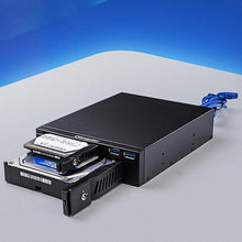 Load image into Gallery viewer, Oimaster MR-6203 Double Bay Optical Drive Hard Drive Box Hard Drive Bracket, MR-6203