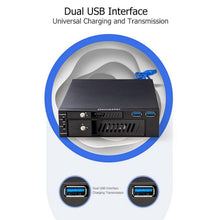 Load image into Gallery viewer, Oimaster MR-6203 Double Bay Optical Drive Hard Drive Box Hard Drive Bracket, MR-6203