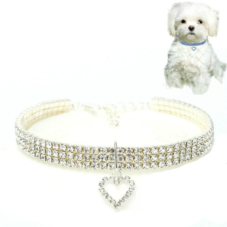 Pet Supplies Elastic Love Cats And Dogs Accessories Pet Collars, S, M, L
