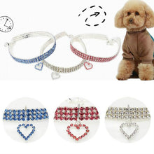 Load image into Gallery viewer, Pet Supplies Elastic Love Cats And Dogs Accessories Pet Collars, S, M, L