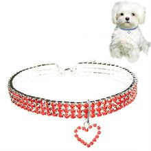 Load image into Gallery viewer, Pet Supplies Elastic Love Cats And Dogs Accessories Pet Collars, S, M, L