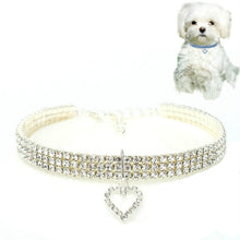 Load image into Gallery viewer, Pet Supplies Elastic Love Cats And Dogs Accessories Pet Collars, S, M, L