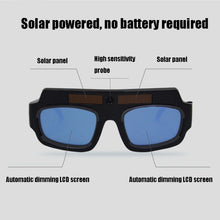 Load image into Gallery viewer, Welding Anti-Ultraviolet And Anti-Glare Auto-Dimming Welding Goggles, Anti-Ultraviolet