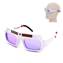 Load image into Gallery viewer, Automatic Dimming Anti-Ultraviolet Anti-Strong Photoelectric Welding Glasses, (White), (Black)