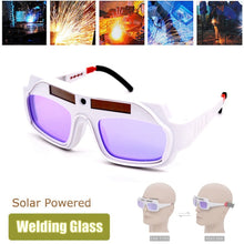 Load image into Gallery viewer, Automatic Dimming Anti-Ultraviolet Anti-Strong Photoelectric Welding Glasses, (White), (Black)