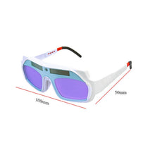 Load image into Gallery viewer, Automatic Dimming Anti-Ultraviolet Anti-Strong Photoelectric Welding Glasses, (White), (Black)