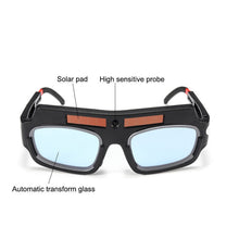 Load image into Gallery viewer, Automatic Dimming Anti-Ultraviolet Anti-Strong Photoelectric Welding Glasses, (White), (Black)