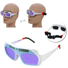 Load image into Gallery viewer, Automatic Dimming Anti-Ultraviolet Anti-Strong Photoelectric Welding Glasses, (White), (Black)