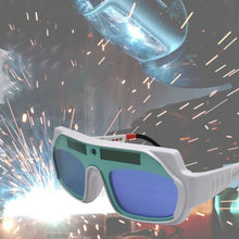 Load image into Gallery viewer, Automatic Dimming Anti-Ultraviolet Anti-Strong Photoelectric Welding Glasses, (White), (Black)