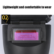 Load image into Gallery viewer, Automatic Darkening Welding Mask Solar Argon Arc Welding Protective Helmet, Helmet