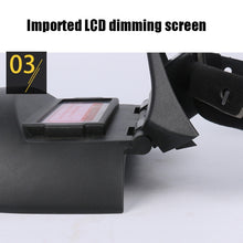 Load image into Gallery viewer, Automatic Darkening Welding Mask Solar Argon Arc Welding Protective Helmet, Helmet