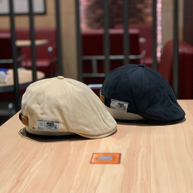 British Retro Beret All-Match Newsboy Hatat