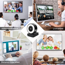 Load image into Gallery viewer, X98 USB Drive-Free HD Fill Light Camera with Microphone, 720P, 1080P, 2K Auto Focus