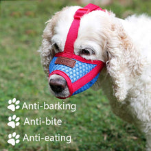 Load image into Gallery viewer, Doglemi Dog Muzzle Pet Supplies Breathable Bark Stopper Muzzle Dog Mouth Cover, S, M, L, XL, XXL