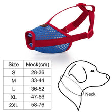 Load image into Gallery viewer, Doglemi Dog Muzzle Pet Supplies Breathable Bark Stopper Muzzle Dog Mouth Cover, S, M, L, XL, XXL