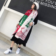 Load image into Gallery viewer, Autumn and Winter Christmas Pattern Knitted Warm All-Match Shawl Scarf, T01 Wine Red, T01 Beige, T01 Big Red, T01 Black Red, T01 Dark Green, I05 Wine Red, I05 Beige, I05 Red, I05 Dark Green, P12 Wine Red, P12 Beige, N41 Red, N41 Dark Green