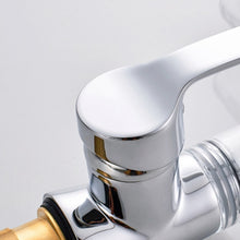Load image into Gallery viewer, Bathroom Hot Cold Water Faucet Wine Glass Waterfall Faucet, Transparent, Blue, Purple, Brown &amp;Yellow
