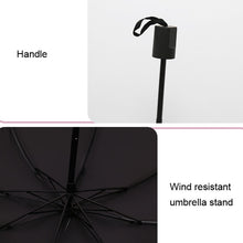 Load image into Gallery viewer, Small Fresh Sun Umbrella Female Sun Umbrella Student Vinyl Three-Fold Simple Dual-Use Sun Umbrella, Avocado Green, Avocado White, Avocado Pink, Strawberry White, Strawberry Pink, Peach White, Peach Pink