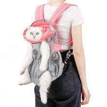 Load image into Gallery viewer, Doglemi Pet Outing Backpack Dog Shoulder Chest Bag Breathable Mesh Dog Cat Bag, M, L