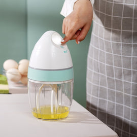 MEIZHIKOU Electric Whisk Household USB Small Baking Automatic Whisk Whipping Cream Cake Mixer, Cake Mixer