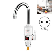 Load image into Gallery viewer, Kitchen Instant Electric Hot Water Faucet EU Plug, Lamp Display Big Elbow, Digital Display Big Elbow