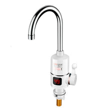 Load image into Gallery viewer, Kitchen Instant Electric Hot Water Faucet EU Plug, Lamp Display Big Elbow, Digital Display Big Elbow