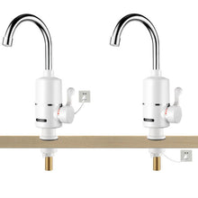 Load image into Gallery viewer, Kitchen Instant Electric Hot Water Faucet EU Plug, Lamp Display Big Elbow, Digital Display Big Elbow