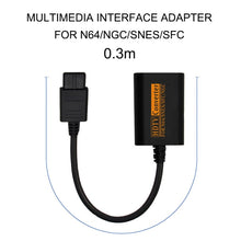 Load image into Gallery viewer, 720P Retro Game Console Video Converter HDMI Converter for NGC/N64/SNES/SFC