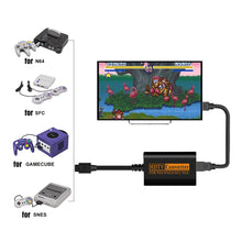 Load image into Gallery viewer, 720P Retro Game Console Video Converter HDMI Converter for NGC/N64/SNES/SFC
