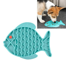 Load image into Gallery viewer, Pet Cats and Dogs Silicone Slow Food Mat Anti-choke Bowl, Fish Type, Flower Type, Claw Type