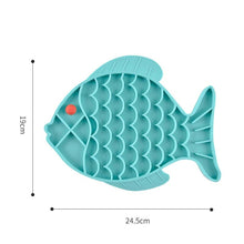 Load image into Gallery viewer, Pet Cats and Dogs Silicone Slow Food Mat Anti-choke Bowl, Fish Type, Flower Type, Claw Type