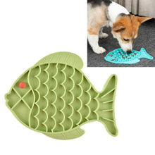 Load image into Gallery viewer, Pet Cats and Dogs Silicone Slow Food Mat Anti-choke Bowl, Fish Type, Flower Type, Claw Type