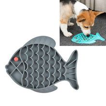 Load image into Gallery viewer, Pet Cats and Dogs Silicone Slow Food Mat Anti-choke Bowl, Fish Type, Flower Type, Claw Type