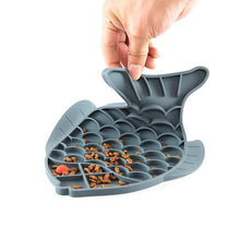 Load image into Gallery viewer, Pet Cats and Dogs Silicone Slow Food Mat Anti-choke Bowl, Fish Type, Flower Type, Claw Type