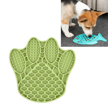 Load image into Gallery viewer, Pet Cats and Dogs Silicone Slow Food Mat Anti-choke Bowl, Fish Type, Flower Type, Claw Type